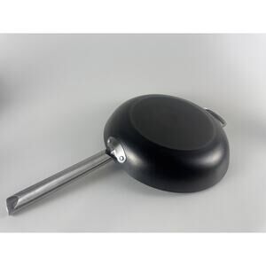 Schulte-Ufer Frying Pan Skillet Stainless Steel Induction Gas 11 Inch Ergonomic